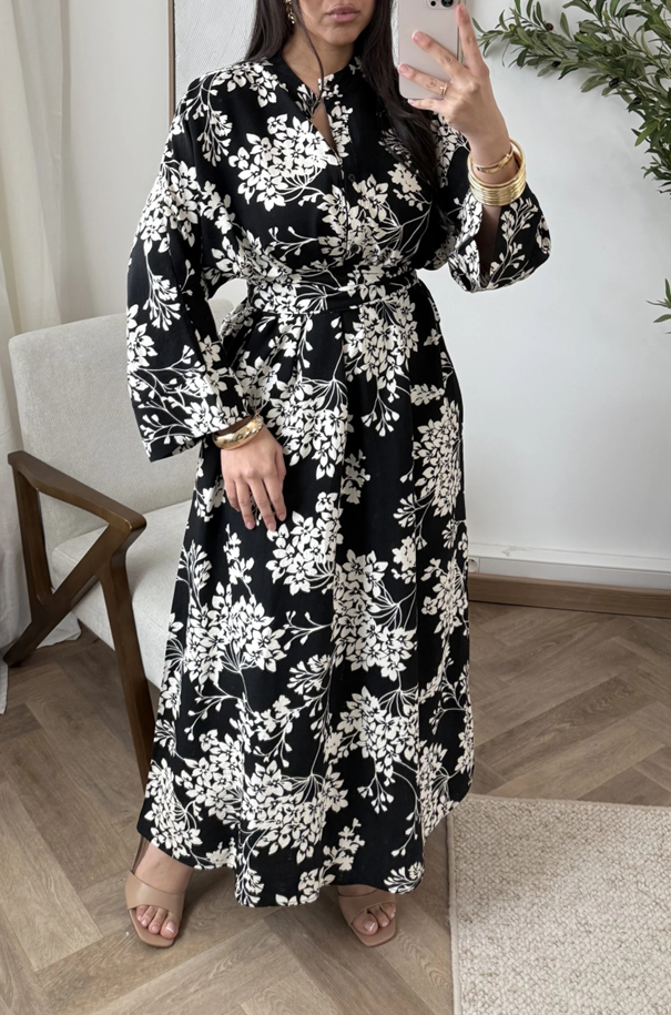 Colorful Print Dress