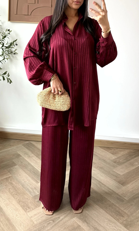 Striped Twinset