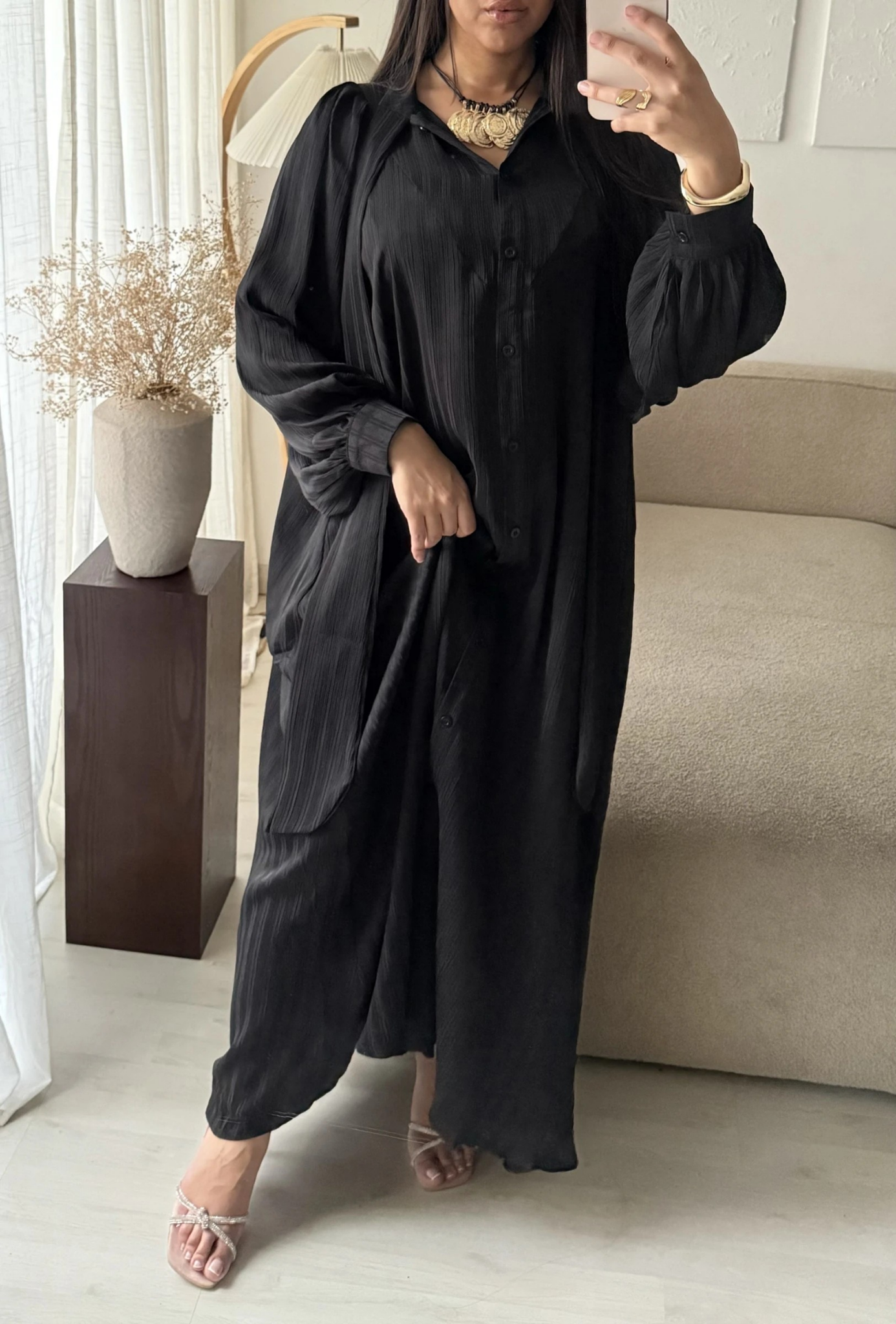 Elegante Jurk met Strikdetail
